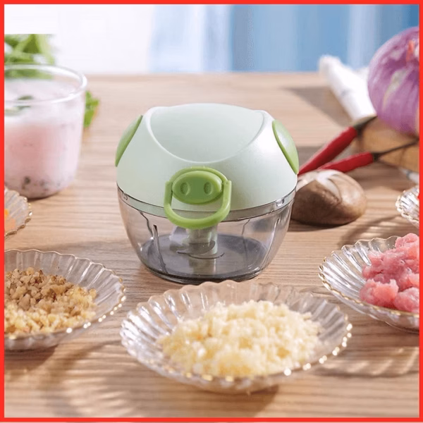 Xay Tỏi Tay Hình Heo Xanh, Kéo Tỏi Hình Heo Xanh Ctb642 - Bechip - Ảnh 2