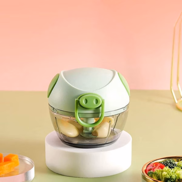 Xay Tỏi Tay Hình Heo Xanh, Kéo Tỏi Hình Heo Xanh Ctb642 - Bechip - Ảnh 6