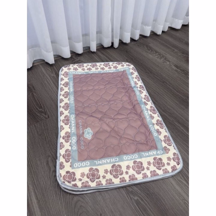 Vỏ Gối Cao Su Non Coco Chanel 45*65 Cm, Áo Gối Cao Su Non Cao Cấp Thoáng Mát Ctb666 - Bechip - Ảnh 8