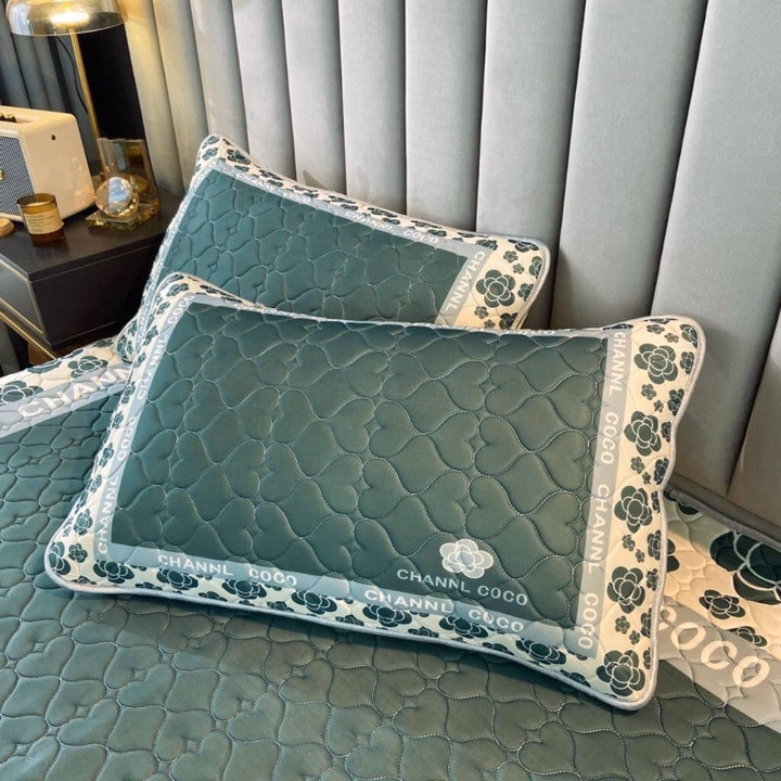 Vỏ Gối Cao Su Non Coco Chanel 45*65 Cm, Áo Gối Cao Su Non Cao Cấp Thoáng Mát Ctb666 - Bechip - Ảnh 3