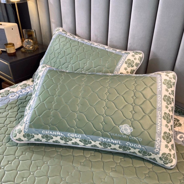 Vỏ Gối Cao Su Non Coco Chanel 45*65 Cm, Áo Gối Cao Su Non Cao Cấp Thoáng Mát Ctb666 - Bechip - Ảnh 4