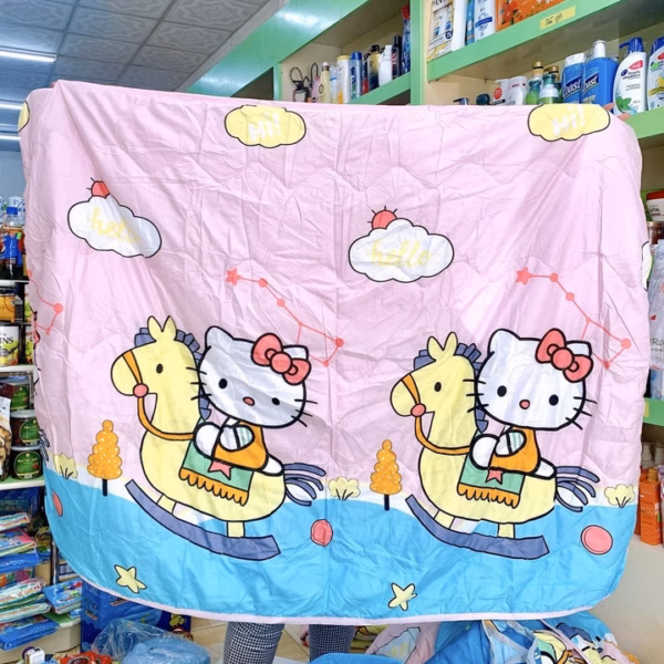 Chăn Đũi Hè Thu Cho Bé Nhẹ, Mát Ctb667 - Bechip - Ảnh 8