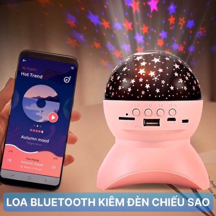 Loa Bluetooth Xy-890 Kiêm Đèn Chiếu Sao - Gdn - Ảnh 2