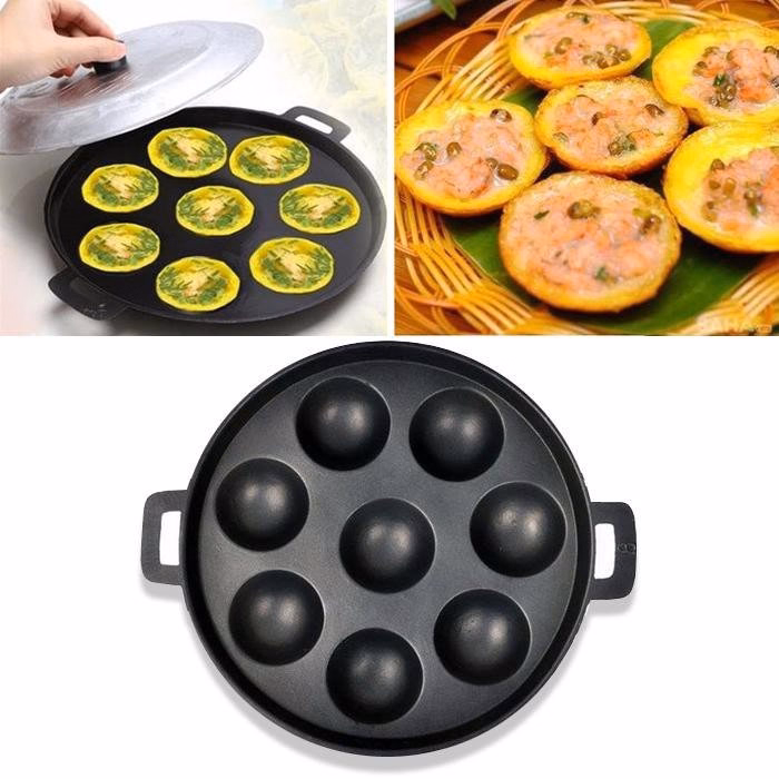Chảo Đổ Bánh Khọt 8 Khuôn - Gdn - Ảnh 3