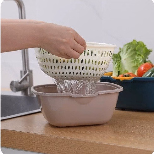 Set 6 Món Chậu Kèm Rổ Tiện Dụng, Đa Năng Việt Nhật Ctb257 – Bechip - Ảnh 3