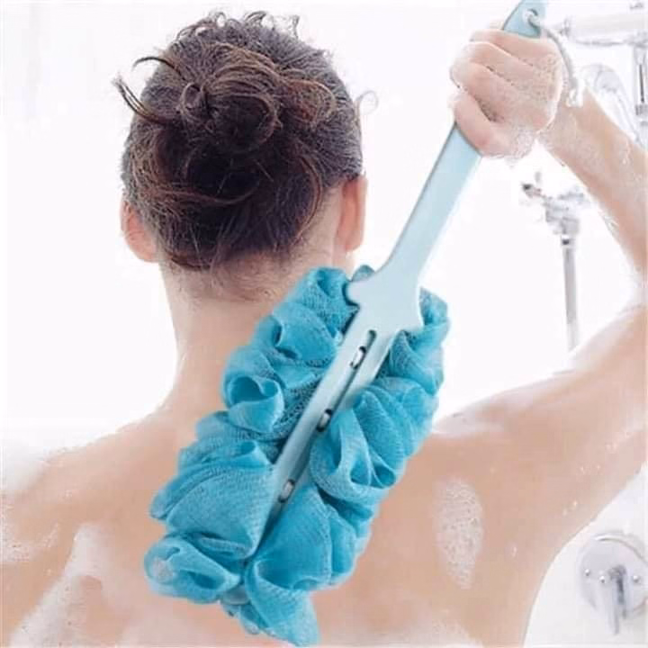 Cây Bông Tắm Có Cán Chà Lưng, Bông Tắm Cọ Lưng Có Tay Cầm Ctb670 - Bechip - Ảnh 4