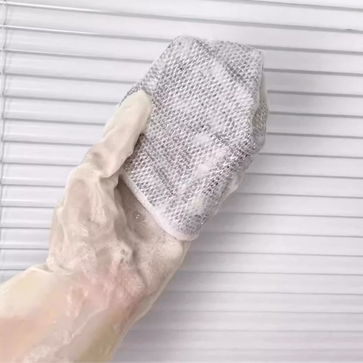 Set 5 Miếng, 10 Miếng Rửa Chén Bát Bằng Sợi Thép, Khăn Lau Bếp Thần Kỳ Bằng Sợi Kim Loại Bạc Ctb671 - Bechip - Ảnh 8