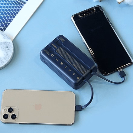 Hộp 1 Cái - Sạc Dp Sạc Nhanh 22.5W Kiêm Sạc Không Dây Kèm Cáp 20000Mah Rpp-519 Remax (Màu Ngẫu Nhiên) - Ảnh 4