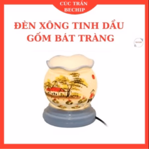 ( Hàng Vỡ Không Nhận ) Đèn Xông Tinh Dầu Gốm Bát Tràng Ctb203– Bechip