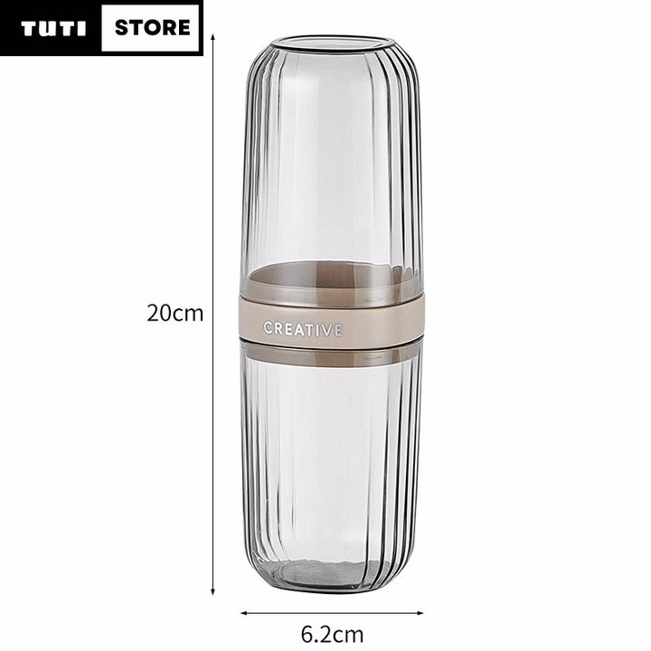 Hộp Đựng Bàn Chải Đánh Răng Kèm Cốc Tiện Ích - Ảnh 2