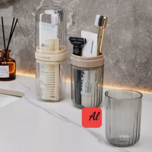 Hộp Đựng Bàn Chải Đánh Răng Kèm Cốc Tiện Ích