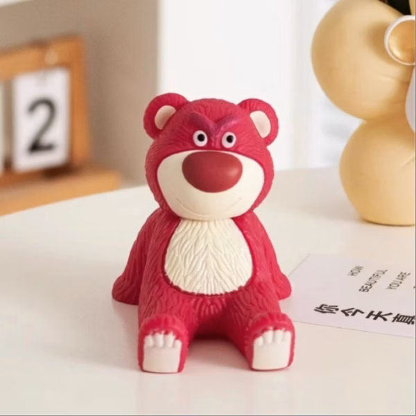 Giá Đỡ Điện Thoại Gấu Dâu - Silver - Ảnh 7