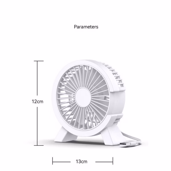 Quạt Usb Nhỏ Để Bàn Mini, Không Gây Tiếng Ồn - Ảnh 2