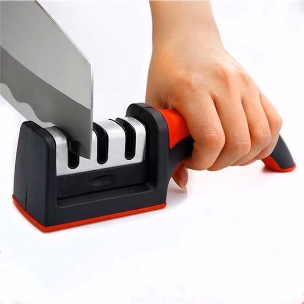 Dụng Cụ Mài Dao Kéo Cầm Tay 3 Cấp Độ Siêu Bén, Tiện Lợi Ld010 - Lady'S Passion - Ảnh 3