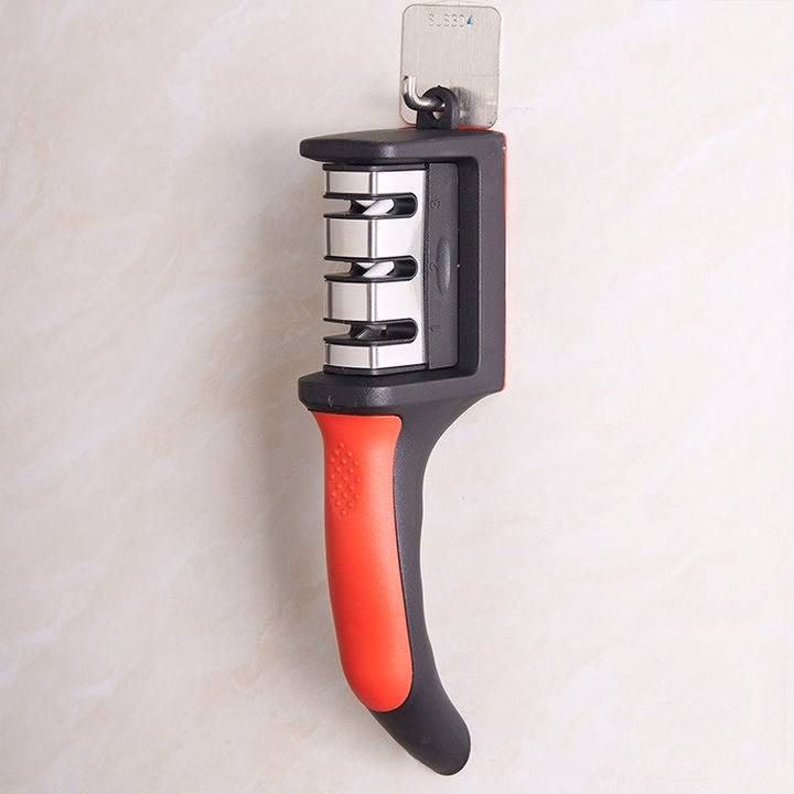 Dụng Cụ Mài Dao Kéo Cầm Tay 3 Cấp Độ Siêu Bén, Tiện Lợi Ld010 - Lady'S Passion - Ảnh 4