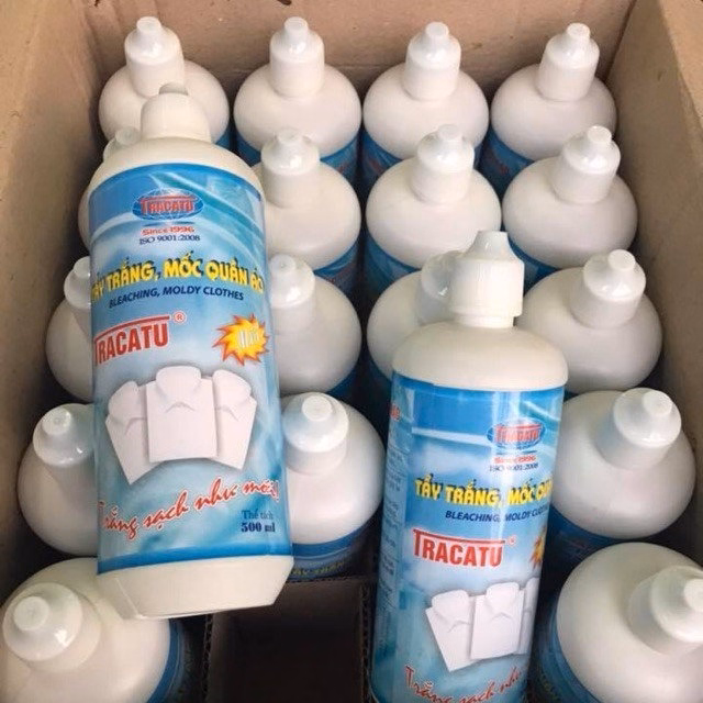 Tẩy Trắng, Mốc Quần Áo Tracatu Hàng Việt Nam Chất Lượng Cao 500Ml - Ctb678 - Ảnh 3