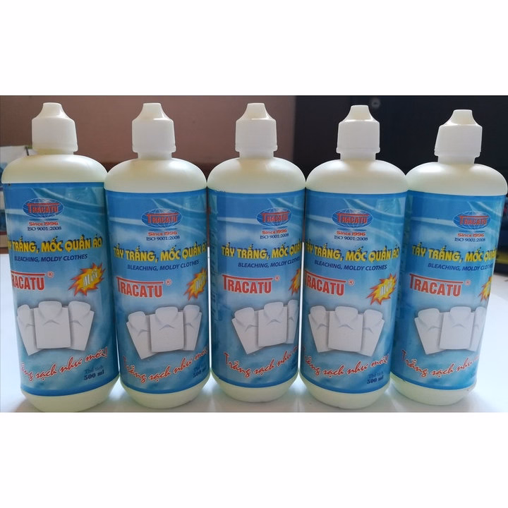 Tẩy Trắng, Mốc Quần Áo Tracatu Hàng Việt Nam Chất Lượng Cao 500Ml - Ctb678 - Ảnh 6