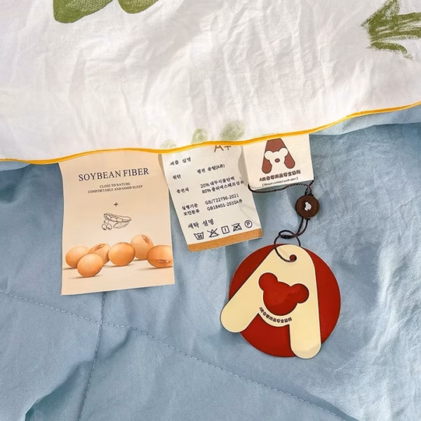 Chăn Hè Cotton Đũi Hàn Quốc Chần Bông Xơ Đậu Nành Mềm Mại 2×2,3M Cbt677 - Bechip - Ảnh 8