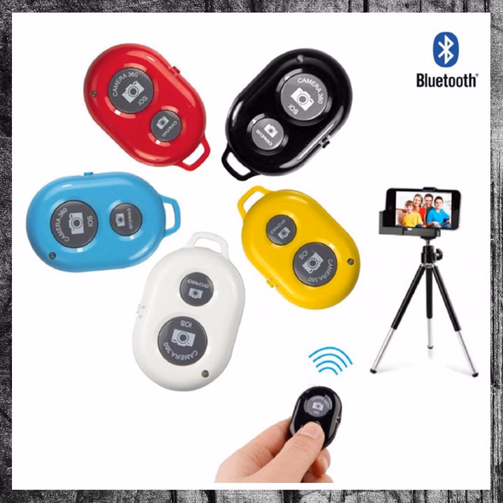 Remote Bluetooth Điều Khiển Chụp Hình - Silver - Ảnh 2