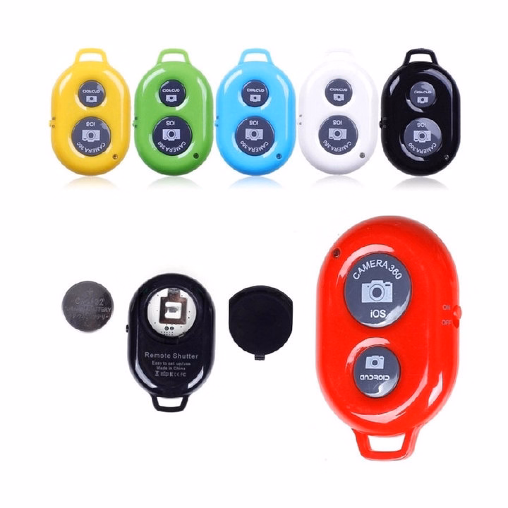 Remote Bluetooth Điều Khiển Chụp Hình - Silver - Ảnh 3