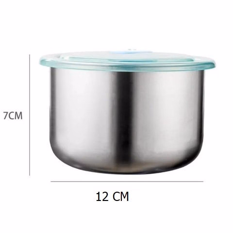 Hộp Đựng Thực Phẩm Inox 304 Cao Cấp Có Nắp Hút Chân Không Kín Ctb682 - Bechip - Ảnh 7