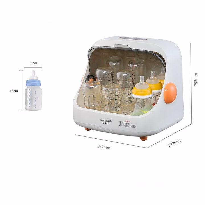 Máy Tiệt Trùng Và Sấy Khô Bình Sữa Uv Morefast Dung Tích Lớn, Tiệt Trùng Được 6 Bình Cùng Lúc 55850 - Lady'S Passion - Ảnh 9