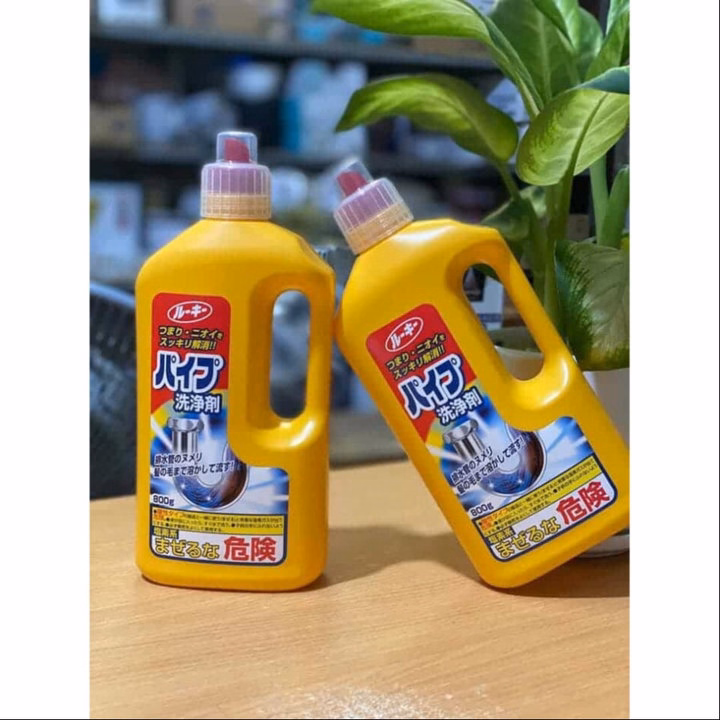 Nước Thông Tắc Cống Đường Ống, Bồn Cầu, Bồn Rửa Bát,.. Nội Địa Nhật Bản 800G Ctb683 - Bechip - Ảnh 5