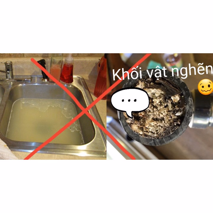 Nước Thông Tắc Cống Đường Ống, Bồn Cầu, Bồn Rửa Bát,.. Nội Địa Nhật Bản 800G Ctb683 - Bechip - Ảnh 8