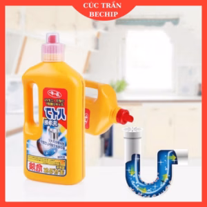 Nước Thông Tắc Cống Đường Ống, Bồn Cầu, Bồn Rửa Bát,.. Nội Địa Nhật Bản 800G Ctb683 - Bechip