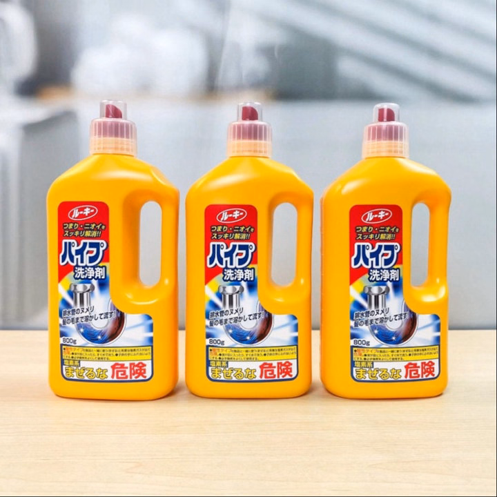 Nước Thông Tắc Cống Đường Ống, Bồn Cầu, Bồn Rửa Bát,.. Nội Địa Nhật Bản 800G Ctb683 - Bechip - Ảnh 7