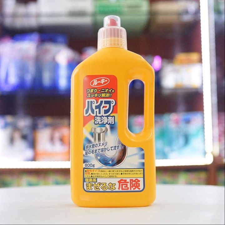 Nước Thông Tắc Cống Đường Ống, Bồn Cầu, Bồn Rửa Bát,.. Nội Địa Nhật Bản 800G Ctb683 - Bechip - Ảnh 6