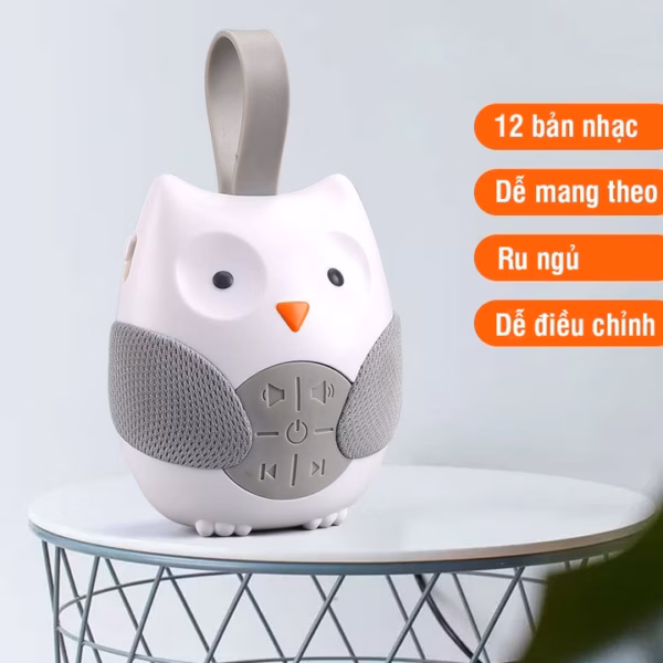 Máy Phát Nhạc Tạo Tiếng Ồn Trắng Cho Trẻ Sơ Sinh Ngủ Ngon Có Điều Chỉnh Âm Thanh Chế Độ Hẹn Giờ Tắt Tiện Lợi 55775 - Lady'S Passion - Ảnh 5