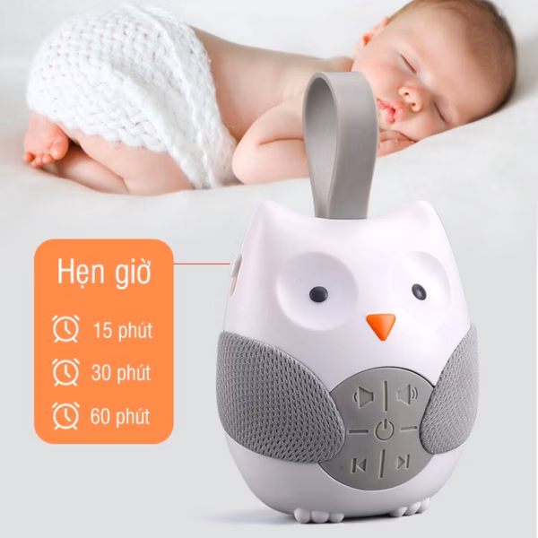 Máy Phát Nhạc Tạo Tiếng Ồn Trắng Cho Trẻ Sơ Sinh Ngủ Ngon Có Điều Chỉnh Âm Thanh Chế Độ Hẹn Giờ Tắt Tiện Lợi 55775 - Lady'S Passion - Ảnh 7