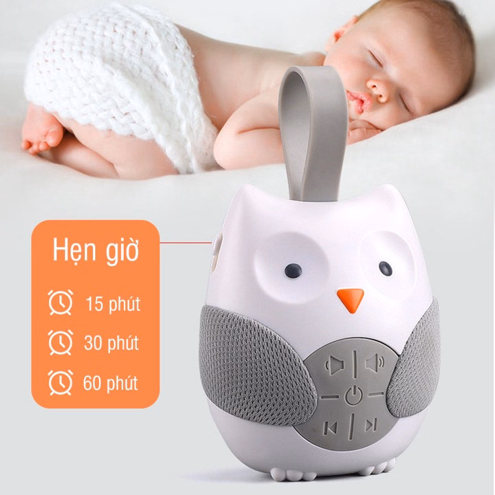 Máy Phát Nhạc Tạo Tiếng Ồn Trắng Cho Trẻ Sơ Sinh Ngủ Ngon Có Điều Chỉnh Âm Thanh Chế Độ Hẹn Giờ Tắt Tiện Lợi 55775 - Lady'S Passion - Ảnh 7