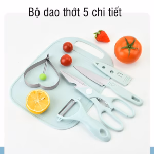 Bộ Dao Thớt Chế Biến Đồ Ăn Cho Bé 5 Chi Tiết 56053 - Lady'S Passion