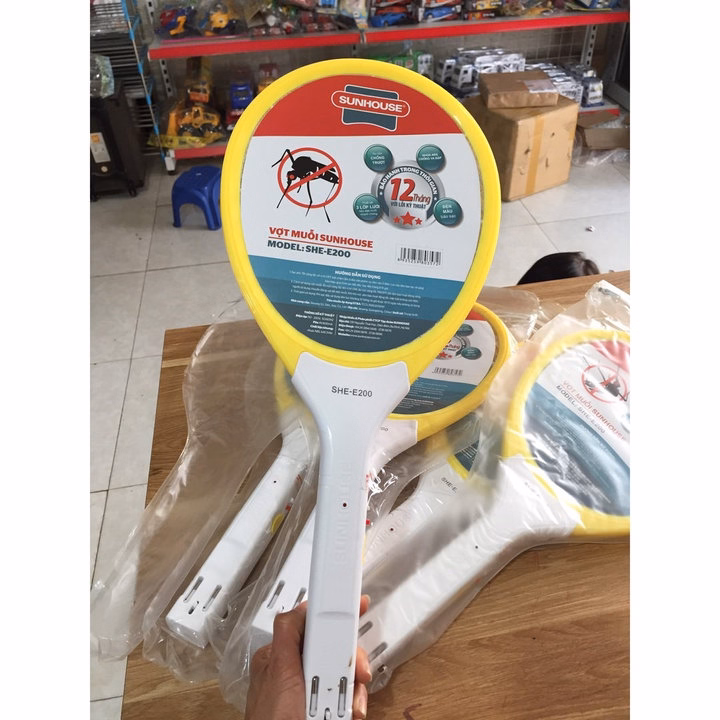 Vợt Muỗi Sunhouse Chính Hãng Đa Năng, Thông Minh Bảo Hành 12 Tháng Ctb685 - Bechip - Ảnh 7