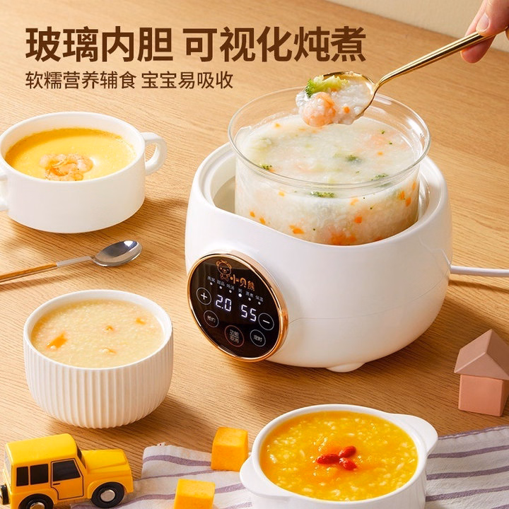 Nồi Nấu Cháo Chậm Topwow Giữ Nguyên Hương Vị, Dinh Dưỡng Của Món Ăn Cho Bé 40118 - Lady'S Passion - Ảnh 9