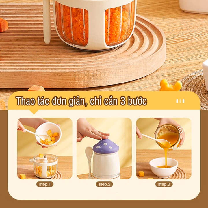 Máy Xay Đa Năng Chigo 6 Lưỡi 55758 - Lady'S Passion - Ảnh 9