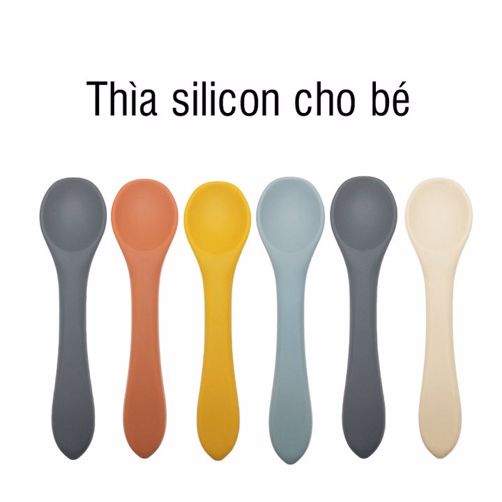 Thìa Ăn Dặm Cho Bé Silicon 56214 - Lady'S Passion