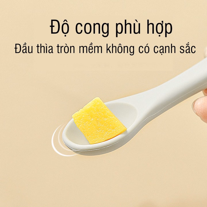 Thìa Ăn Dặm Cho Bé Silicon 56214 - Lady'S Passion - Ảnh 2