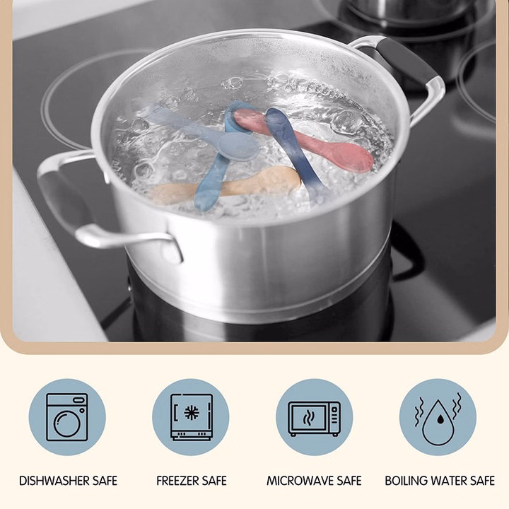 Thìa Ăn Dặm Cho Bé Silicon 56214 - Lady'S Passion - Ảnh 7