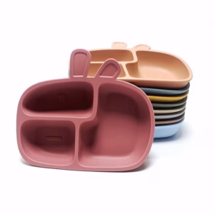 Khay Chia Ngăn Ăn Dặm Silicon Hình Thỏ 56222 - Lady'S Passion