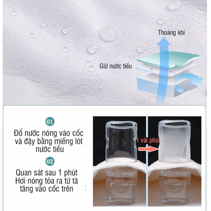 Tấm Lót Chống Thấm 4 Lớp Hình Thú 50X70Cm 02823 - Lady'S Passion - Ảnh 3