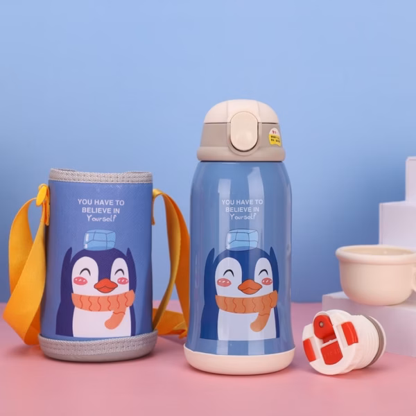 Bình Nước Giữ Nhiệt Inox Cao Cấp 600Ml 56631 - Lady'S Passion - Ảnh 2