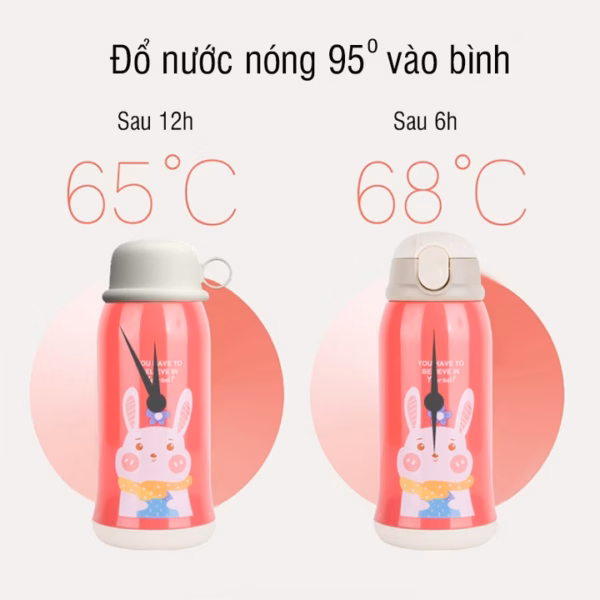 Bình Nước Giữ Nhiệt Inox Cao Cấp 600Ml 56631 - Lady'S Passion - Ảnh 13