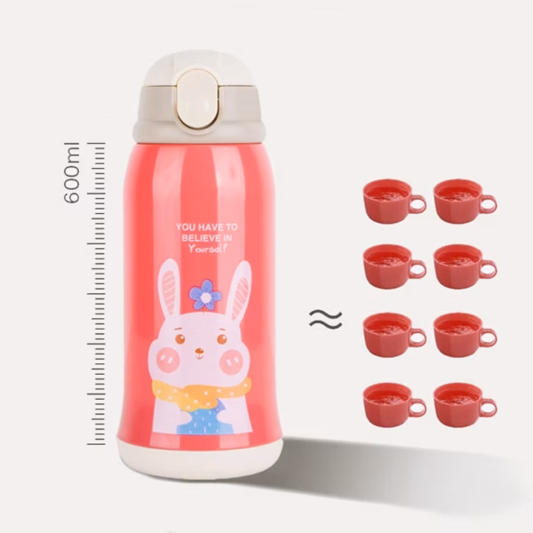Bình Nước Giữ Nhiệt Inox Cao Cấp 600Ml 56631 - Lady'S Passion - Ảnh 14
