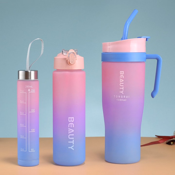 Sét 3 Bình Nhắc Nhở Uống Nước Beauty Mới 2024 - Gdn - Ảnh 6