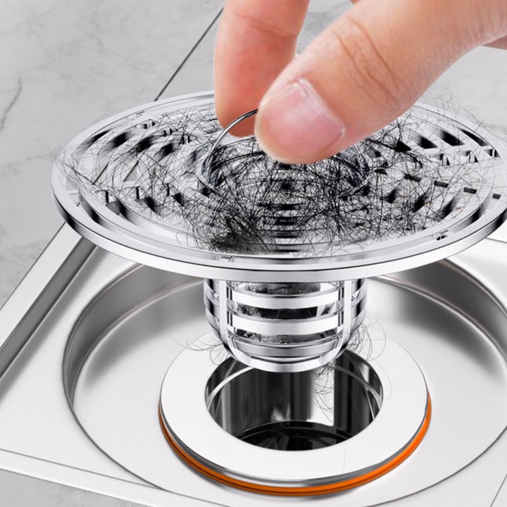 Nắp Đậy Cống Thoát Nước Nhựa Abs, Ngăn Mùi Thoát Sàn Nhà Tắm Chống Nghẹt Hiệu Quả - Gdn - Ảnh 5