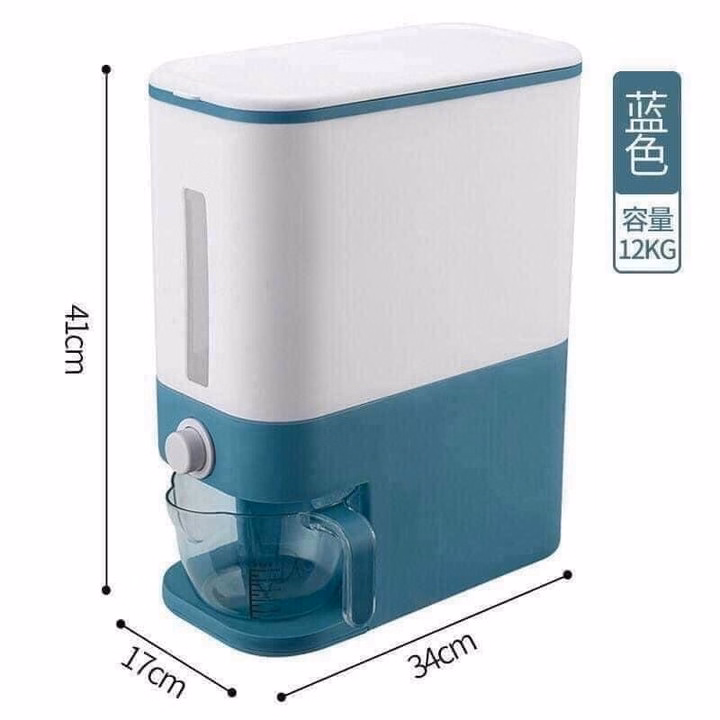 Thùng Đựng Gạo Tự Động Thông Minh Hokori 5338 - Gdn - Ảnh 2
