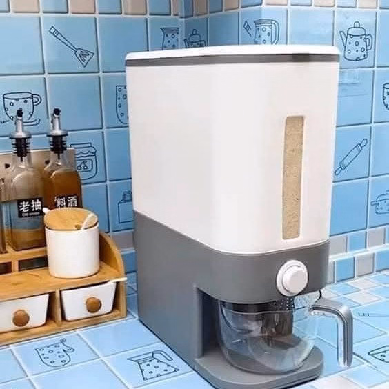 Thùng Đựng Gạo Tự Động Thông Minh Hokori 5338 - Gdn - Ảnh 4